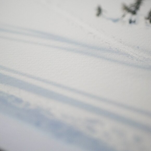 Signed - 12x18 inches - Snowy Mountain Landscape Art Print - Mount Baker - Picture 5 of 5